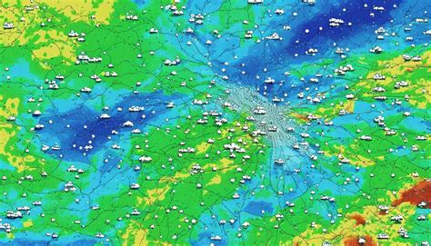 Regenradar & Niederschlagsvorhersage Glienicke.